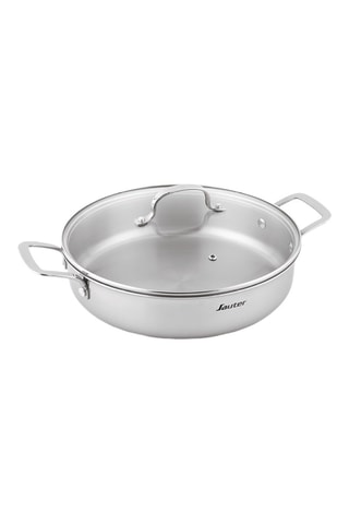 Sautoir en acier inoxydable revêtement céramique - 28 cm