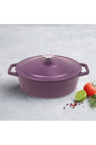 Cocotte en fonte d'acier -  30 cm - 4,7 l