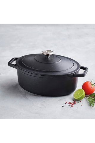 Cocotte en fonte d'acier 30 cm