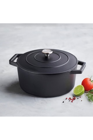 Cocotte en fonte d'acier 28 cm