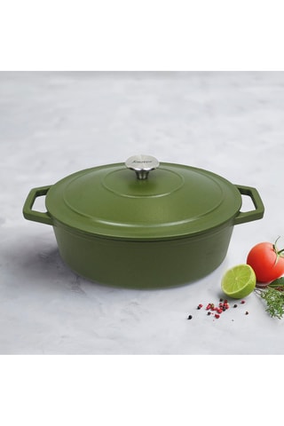 Cocotte en fonte d'acier - 30 cm - 4,7 l