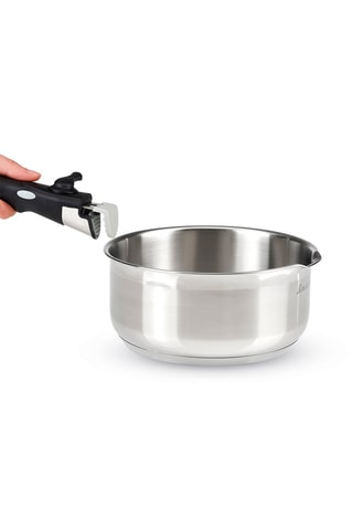Batterie de cuisine en acier inoxydable - 7 pièces