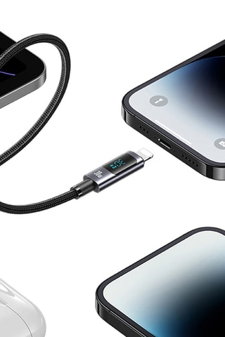 Kabel Eko 30 W - USB-C- en lightningkabel- 1,2 m