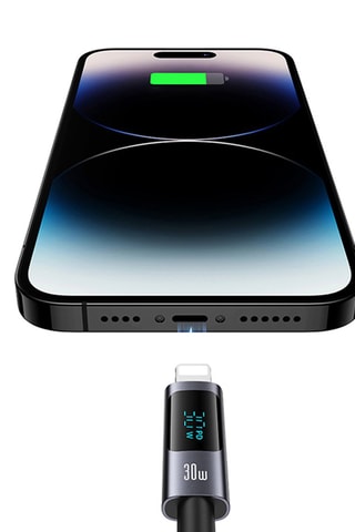 Kabel Eko 30 W - USB-C- en lightningkabel- 1,2 m