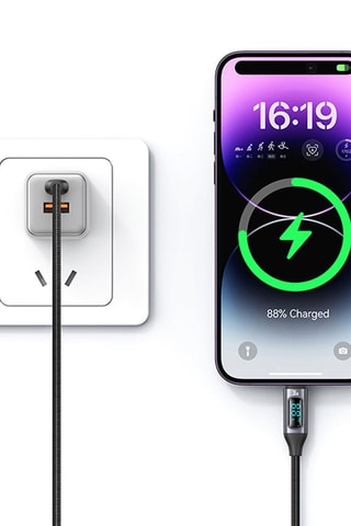 Kabel Eko 30 W - USB-C- en lightningkabel- 1,2 m
