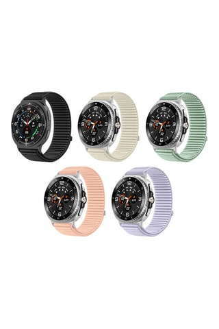 5 horlogebanden Eko - Compatibiliteit Galaxy Watch 8 / 8 Classic