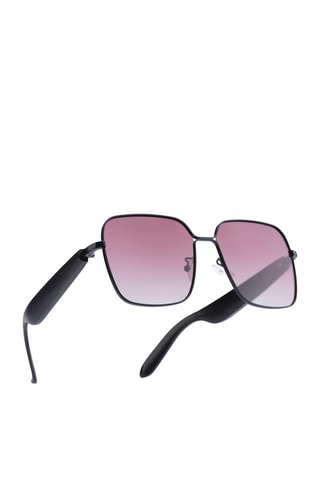 Gepolariseerde Smartzonnebril Mogie - Model Nyra  - Bluetooth - Zwart en roze