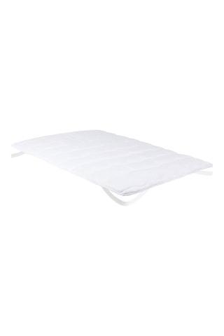 Surmatelas 3 cm Ecolofil en fibres creuses siliconées et microfibres