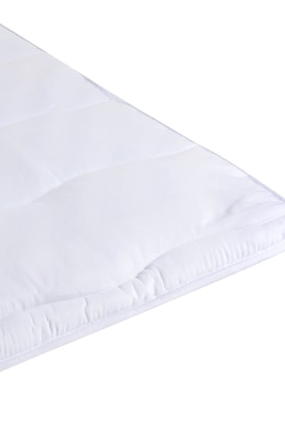 Surmatelas 3 cm Ecolofil en fibres creuses siliconées et microfibres