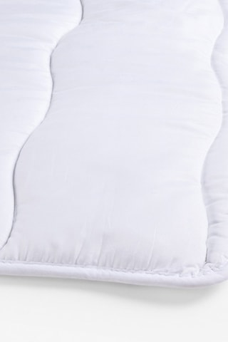 Surmatelas 3 cm Ecolofil en fibres creuses siliconées et microfibres