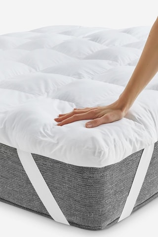 Surmatelas en fibre à triple barrière