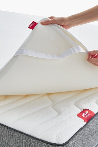 Surmatelas 5 cm viscoélastique dermoprotecteur à l'aloe vera