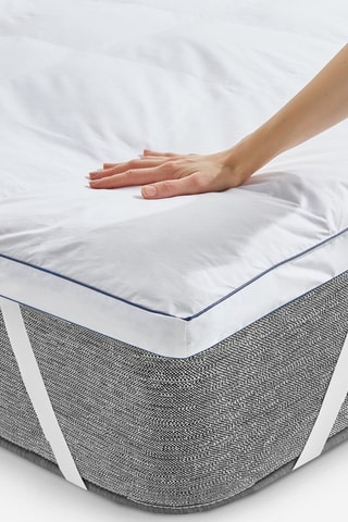 Surmatelas de plumas confort natural