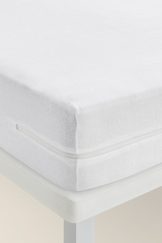 Housse de matelas respirante en coton éponge extensible