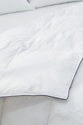 Couette nordique anti-duvet - 220 g/m² - Blanc