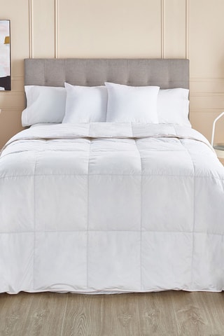 Couette nordique anti-duvet - 220 g/m² - Blanc
