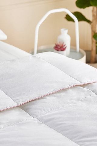 Couette nordique anti-duvet - 220 g/m² - Blanc