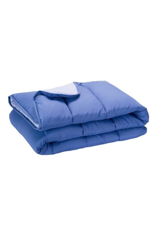 Couette réversible - Bleu foncé