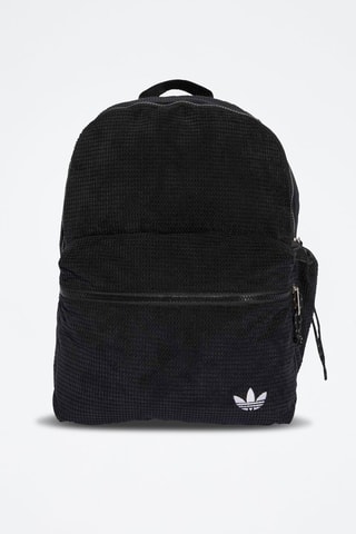 Sac à dos en velours Main Originals - Noir