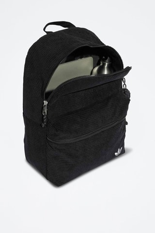 Sac à dos en velours Main Originals - Noir