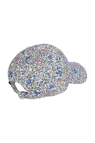 Casquette de baseball en velours Graphics - Blanc et bleu roi