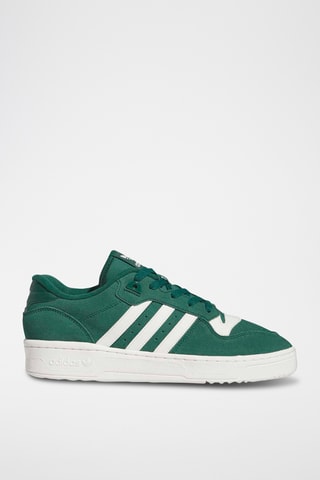 Chaussures de skateboard en nubuck Rivalry Low - Vert foncé