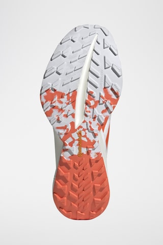 Chaussures de running Terrex Agravic Speed Ultra - Blanc et orange