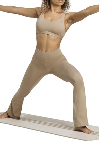 Pantalon d'entraînement taille haute Essentials Plus - Marron clair