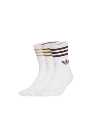 3 paires de chaussettes Adicolor - Blanc