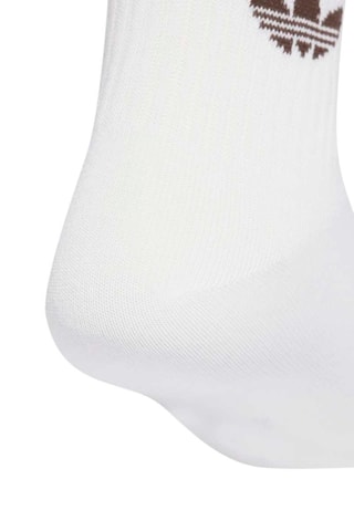 3 paires de chaussettes Adicolor - Blanc