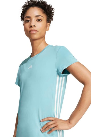 T-shirt slim d’entraînement Intensity - Turquoise