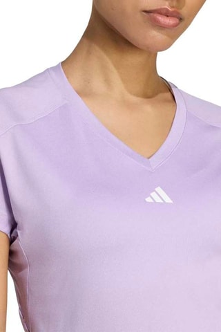 T-shirt slim d’entraînement Workout Essentials - Violet