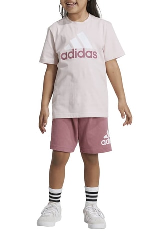 T-shirt et short d’entraînement Essentials - Rose