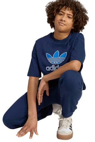 T-shirt loose Adicolor - Bleu