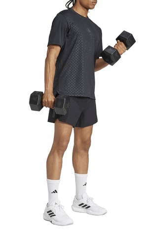 T-shirt slim d’entraînement Strength - Noir