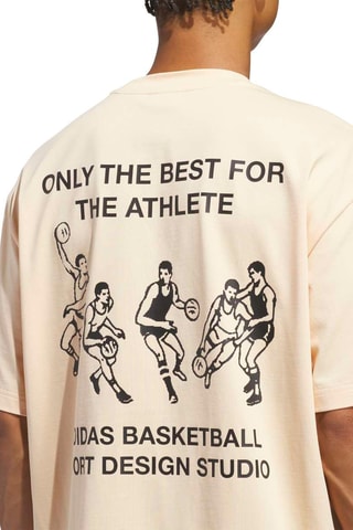 T-shirt loose de basketball Lifestyle Basketball - Orange