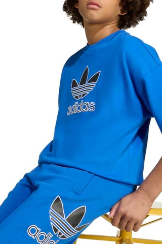 T-shirt loose Adicolor - Bleu cobalt