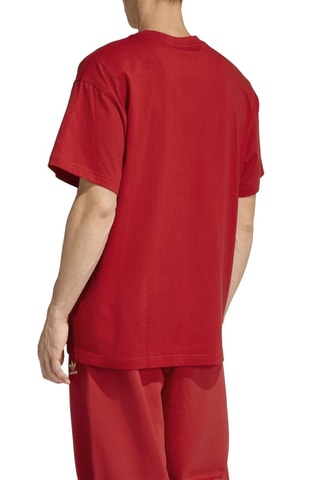 T-shirt oversize Wardrobe Classic Essentials - Rouge