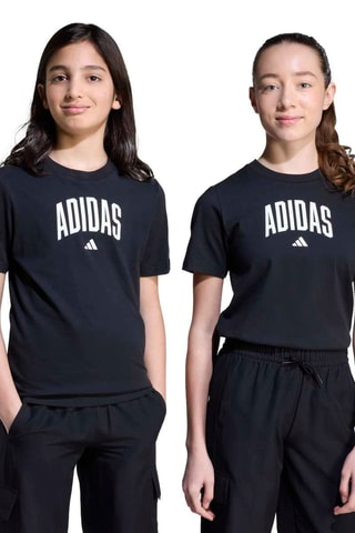 T-shirt regular d’entraînement Colleg - Noir