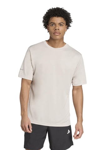 T-shirt regular d’entraînement - Beige