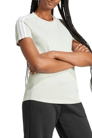 T-shirt slim d’entraînement Essentials - Vert d’eau