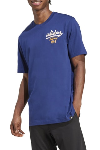 T-shirt regular - Bleu foncé