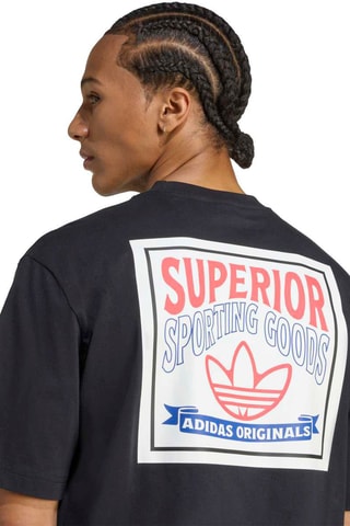 T-shirt loose Wabash - Noir