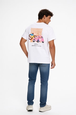 T-shirt regular - Blanc