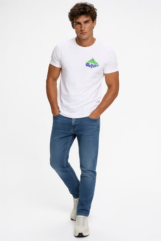 T-shirt regular - Blanc