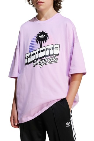 T-shirt - Violet - Adidas