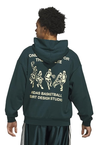 Sweat de baseball à capuche - Vert