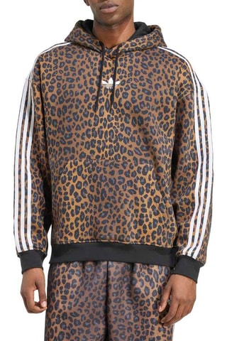 Sweat à capuche Graphics - Marron