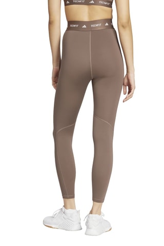 Cycliste d’entraînement taille haute Techfit - Marron