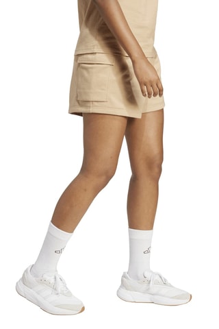 Short cargo d’entraînement taille haute Sl Ft - Marron clair